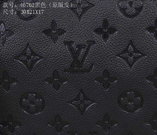 2014 Louis Vuitton Outlet original leather 40762 black