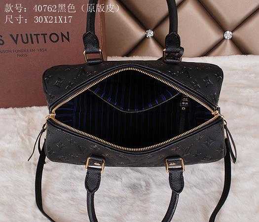 2014 Louis Vuitton Outlet original leather 40762 black