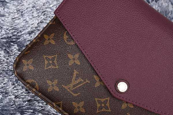 Hot 2015 lous vuiton monogram&calfskin twinset m50183 purle