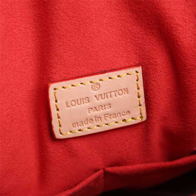 Louis Vuitton Outlet Monogram Canvas Cata Bag 41620 Red