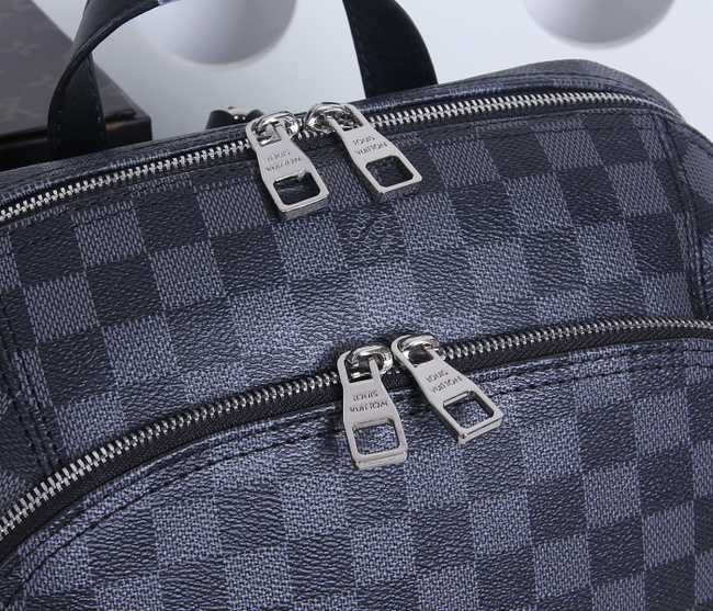 Louis Vuitton Outlet Damier Ebene Graphite Jake Backpack 41558 Black