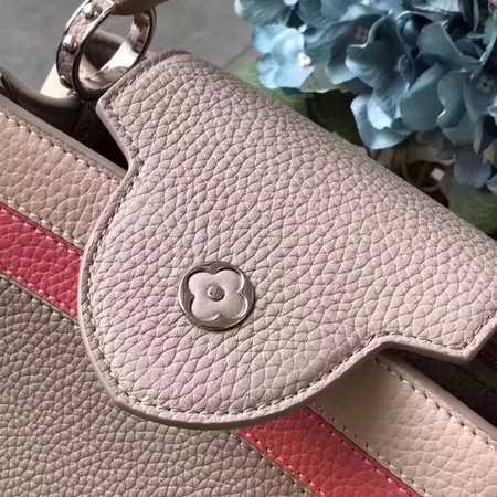 Louis Vuitton Outlet original taurillon leather Capucines BB M94517 gray