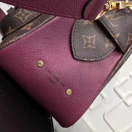 Louis Vuitton Outlet manhattan monogram canvas handbags M43482 wine