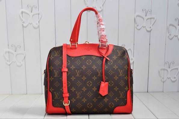 2015 Louis Vuitton Outlet monogram canvas retiro nm m50057 red