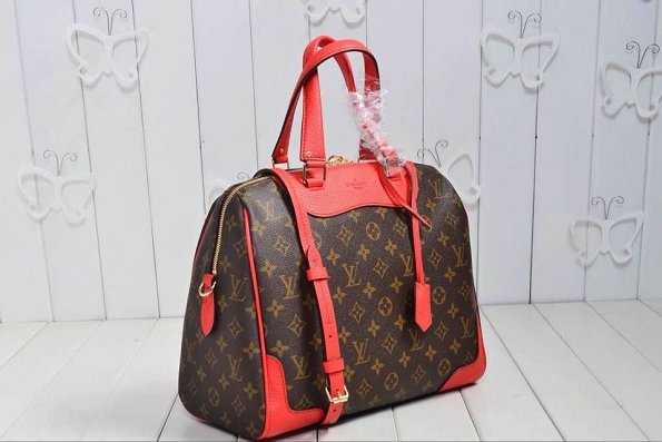 2015 Louis Vuitton Outlet monogram canvas retiro nm m50057 red