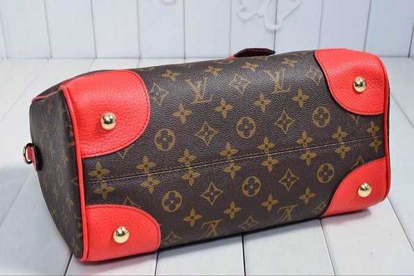 2015 Louis Vuitton Outlet monogram canvas retiro nm m50057 red