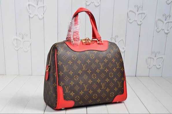 2015 Louis Vuitton Outlet monogram canvas retiro nm m50057 red