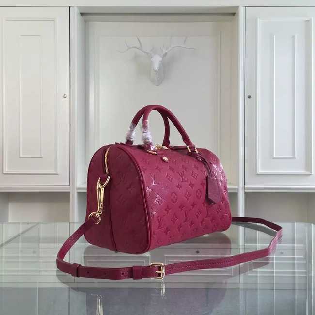 Louis Vuitton Outlet Monogram Empreinte 25CM Tote Bag M91337 Purple