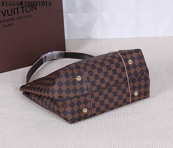 Louis Vuitton Outlet Damier Ebene CAISSA Hobo Bag 41555 Red