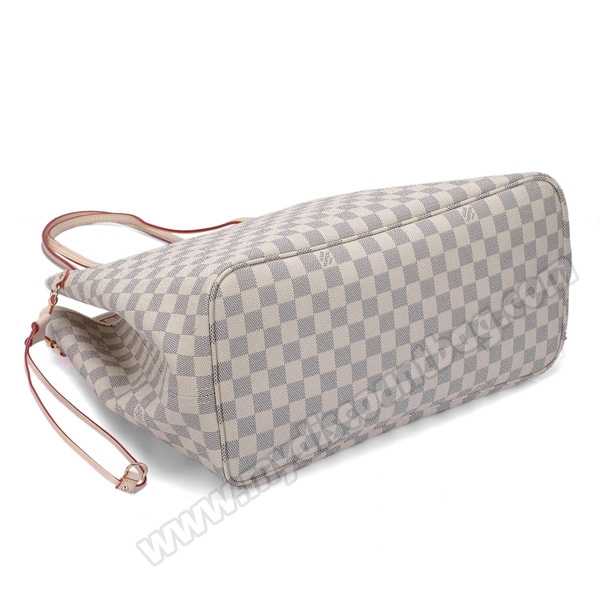 Louis Vuitton Outlet handbag damier azur canvas neverfull gm n51108