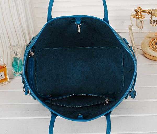 2013 Louis Vuitton Outlet epi leather bag neverfull mm m40930 lake blue