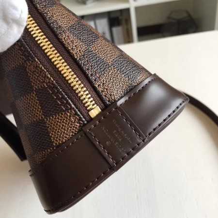 Louis Vuitton Outlet Damier Ebene Canvas Alma BB N53152