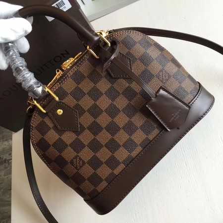 Louis Vuitton Outlet Damier Ebene Canvas Alma BB N53152