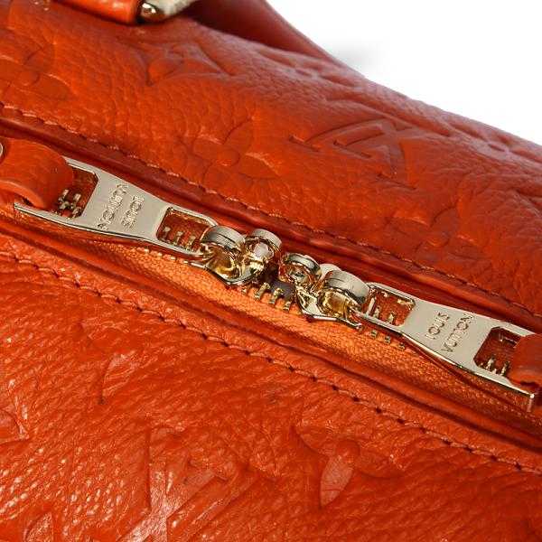 Louis Vuitton Outlet monogram empreinte speedy bandouliere 25 handbag M40758 orange