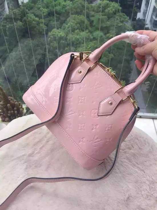 Louis Vuitton Outlet Monogram Vernis Tote Bag 96169 Pink