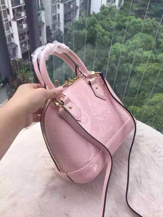 Louis Vuitton Outlet Monogram Vernis Tote Bag 96169 Pink