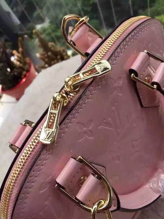 Louis Vuitton Outlet Monogram Vernis Tote Bag 96169 Pink