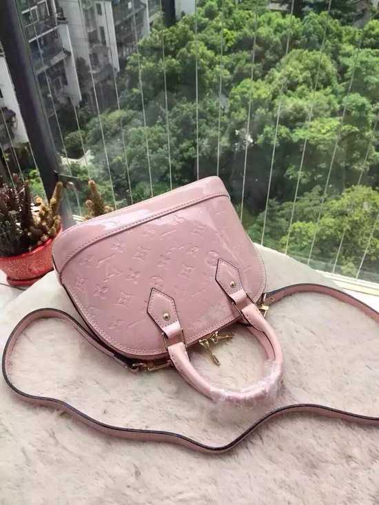 Louis Vuitton Outlet Monogram Vernis Tote Bag 96169 Pink