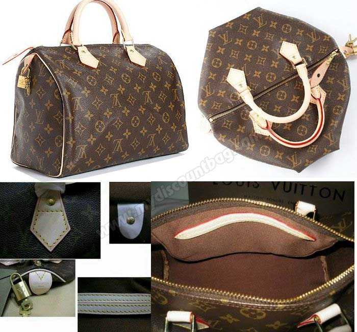 Louis Vuitton Outlet Monogram Canvas Speedy 30 M41526