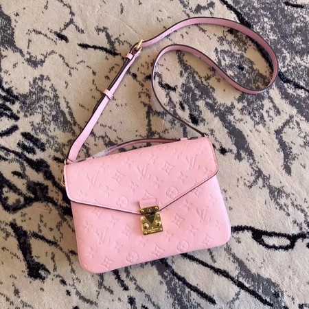 Louis Vuitton Outlet original Monogram Empreinte Tote Bag M41486 pink