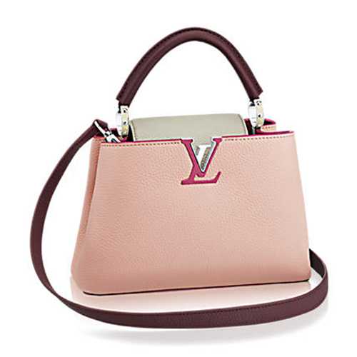 Louis Vuitton Outlet Taurillon Leather Capucines BB M90939 Magnolia