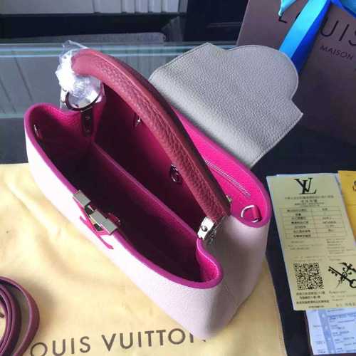 Louis Vuitton Outlet Taurillon Leather Capucines BB M90939 Magnolia