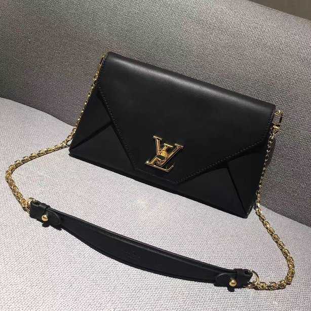 2017 Louis Vuitton Outlet love note evening bag M54500 black