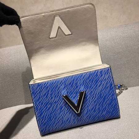 Louis Vuitton Outlet TWIST Original leather Shoulder Bag 50272 blue