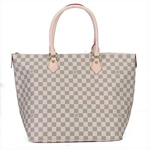 Louis Vuitton Outlet Damier Azur Canvas Saleya MM N51185