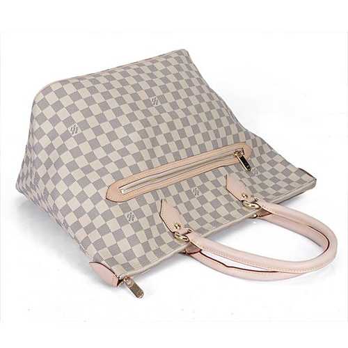 Louis Vuitton Outlet Damier Azur Canvas Saleya MM N51185