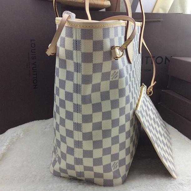 Louis Vuitton Outlet bag damier azur neverfull gm n41360