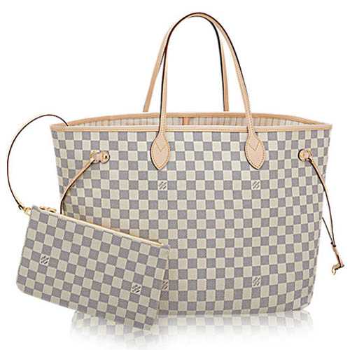 Louis Vuitton Outlet bag damier azur neverfull gm n41360