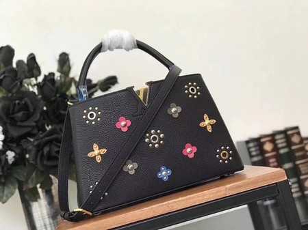 Louis Vuitton Outlet mongram flowers M54311 black