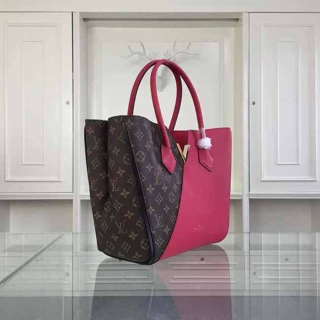 Louis Vuitton Outlet Monogram Canvas KIMONO Tote Bag 40460 Burgundy