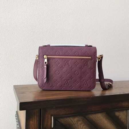 Louis Vuitton Outlet original Monogram Empreinte Tote Bag M41486 purple