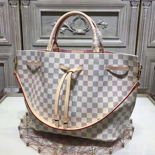 Louis Vuitton Outlet Damier Azur Canvas Girolata N41579