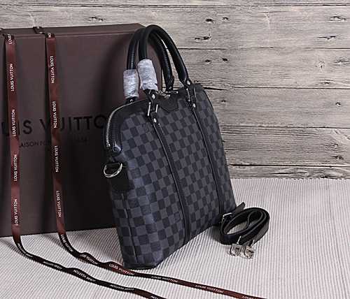 Louis Vuitton Outlet monogram canvas tote bag 41611 black