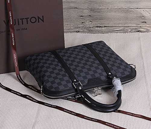 Louis Vuitton Outlet monogram canvas tote bag 41611 black