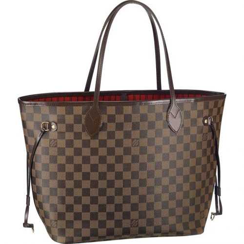 Louis Vuitton Outlet Damier Canvas Neverfull MM N51105