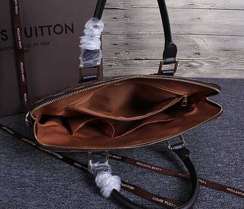 Louis Vuitton Outlet monogram canvas tote bag 41612 coffee