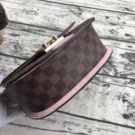 Louis Vuitton Outlet Original Damier Ebene Canvas WIGHT N64419 pink