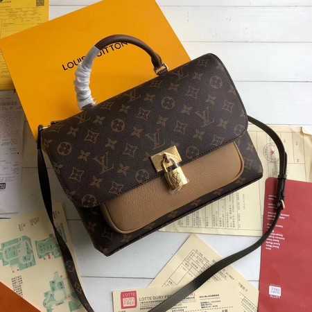 Louis Vuitton Outlet original monogram canvas marignan M44259 apricot