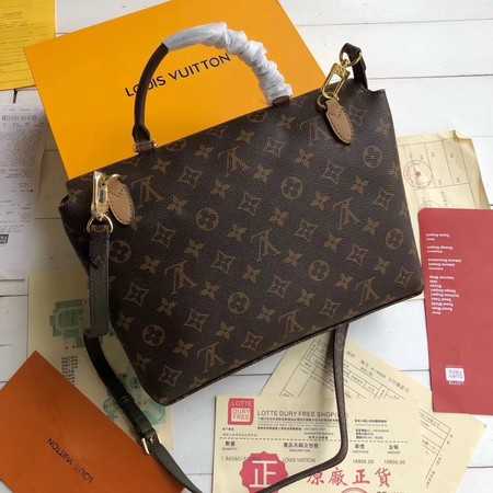 Louis Vuitton Outlet original monogram canvas marignan M44259 apricot