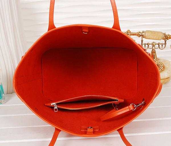 2013 Louis Vuitton Outlet epi leather bag neverfull mm m40884 orange