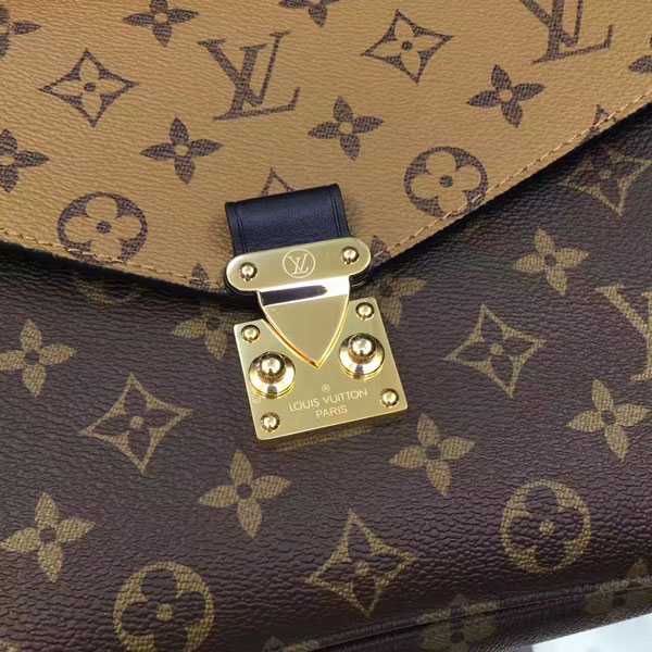 2017 Louis Vuitton Outlet original pochette metis monogram reverse canvas M41465