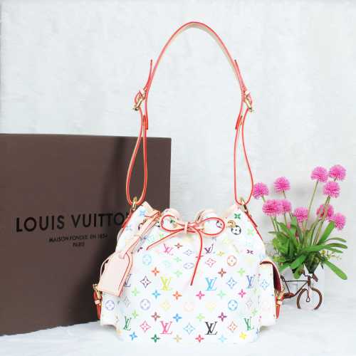 2014 Louis Vuitton Outlet handbag M42229 white