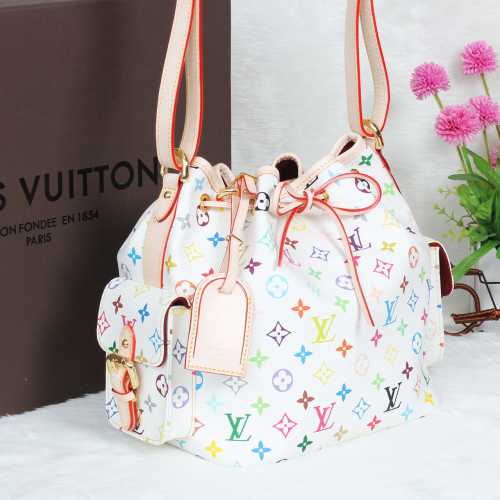 2014 Louis Vuitton Outlet handbag M42229 white