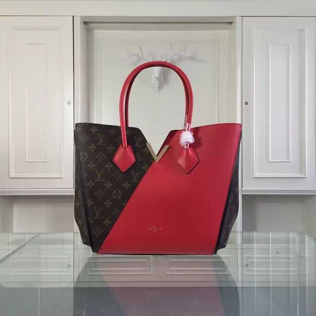 Louis Vuitton Outlet Monogram Canvas KIMONO Tote Bag 40460 Red