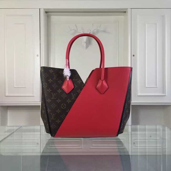 Louis Vuitton Outlet Monogram Canvas KIMONO Tote Bag 40460 Red