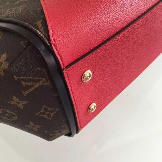 Louis Vuitton Outlet Monogram Canvas KIMONO Tote Bag 40460 Red